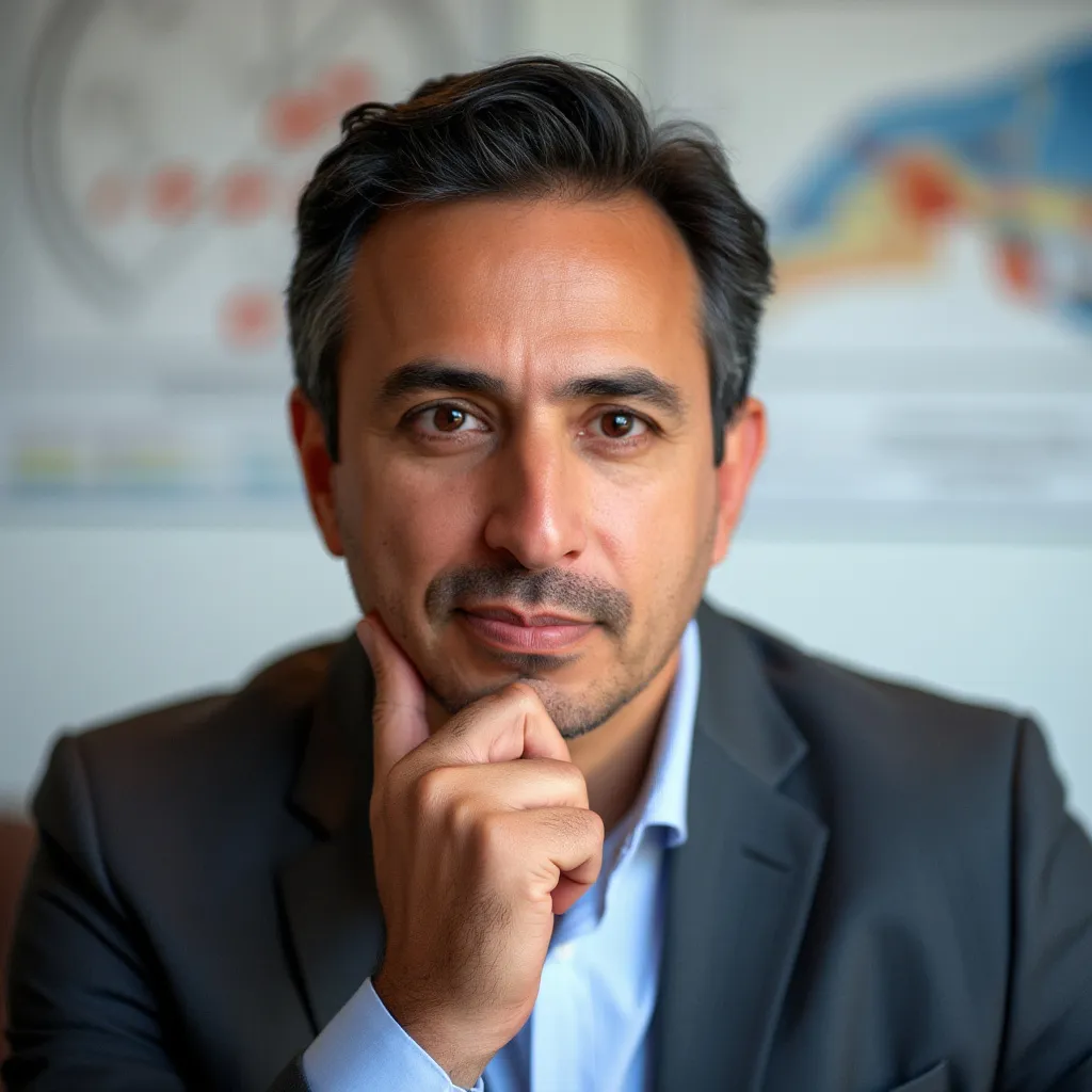 Retrato de Lic. Ricardo Mendoza